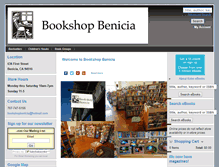 Tablet Screenshot of bookshopbenicia.com